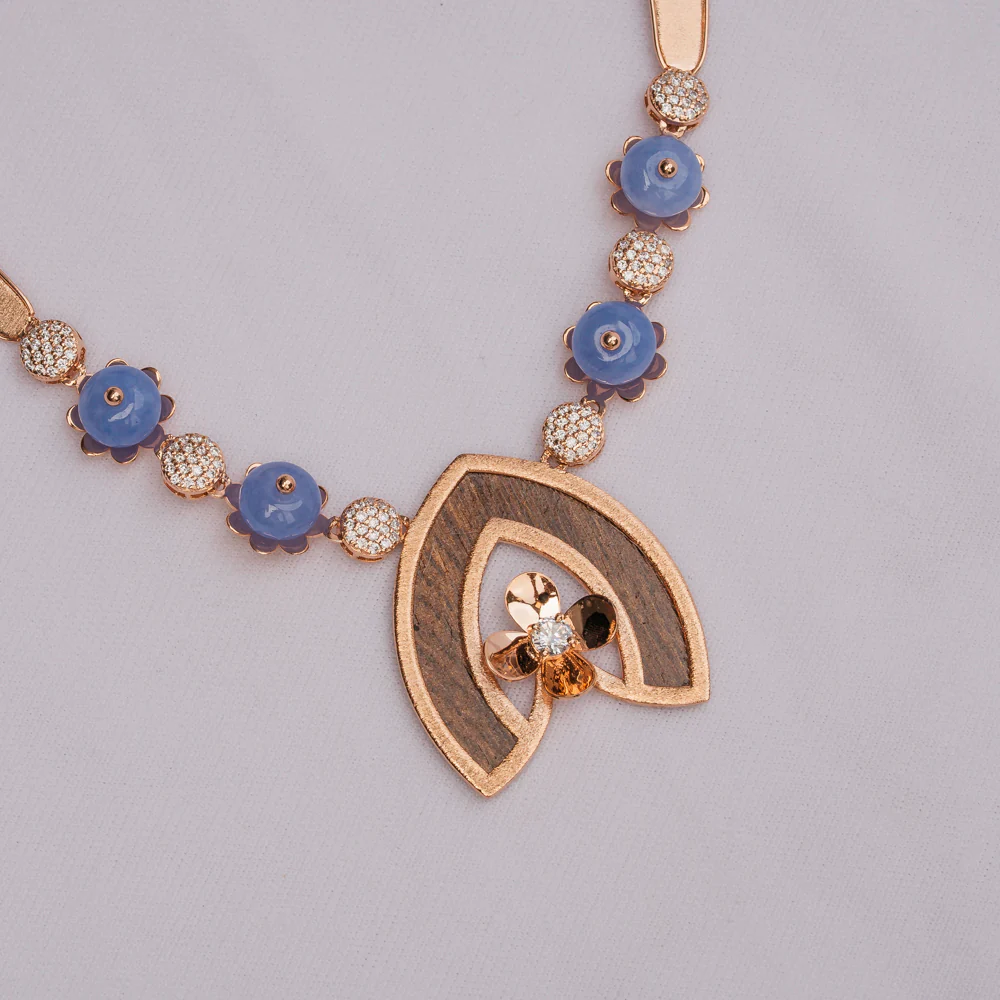 Blossom - Rose Gold Necklace - Image 3