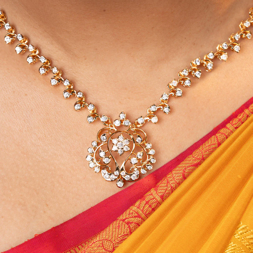 Karaikudi Necklace Set - Image 3